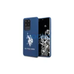 US Polo USHCS69SLHRNV S20 Ultra G988 készülékhez tok – tengerészkék Silicone Collection