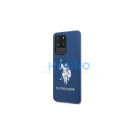 US Polo USHCS69SLHRNV S20 Ultra G988 készülékhez tok – tengerészkék Silicone Collection