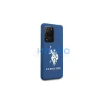 US Polo USHCS69SLHRNV S20 Ultra G988 készülékhez tok – tengerészkék Silicone Collection