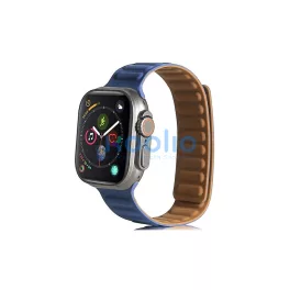   Beline Apple Watch készülékhez mágneses szíj 42/44/45/49mm kék