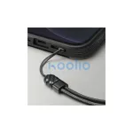 UNIQ Transforma tok iPhone 13 / 14 / 15 6,1" készülékhez ében fekete MagSafe