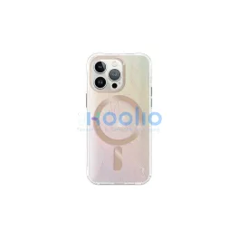   UNIQ Coehl Willow iPhone 15 Pro Max készülékhez tok 6.7" mágneses töltéssel opal/iridescent