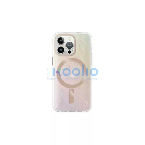 UNIQ Coehl Willow iPhone 15 Pro Max készülékhez tok 6.7" mágneses töltéssel opal/iridescent