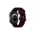 Beline Apple Watch készülékhez New SportSilicone szíj 38/40/41 mm, bordó–fekete, borvörös–fekete doboz