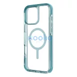 UNIQ Combat iPhone 16 Plus 6.7" készülékhez Magclick töltődő tok zöld/türkiz