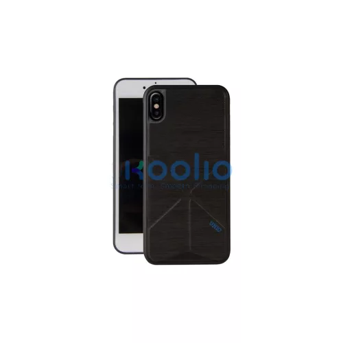 UNIQ Transforma Ligne tok iPhone X/Xs készülékhez, fekete