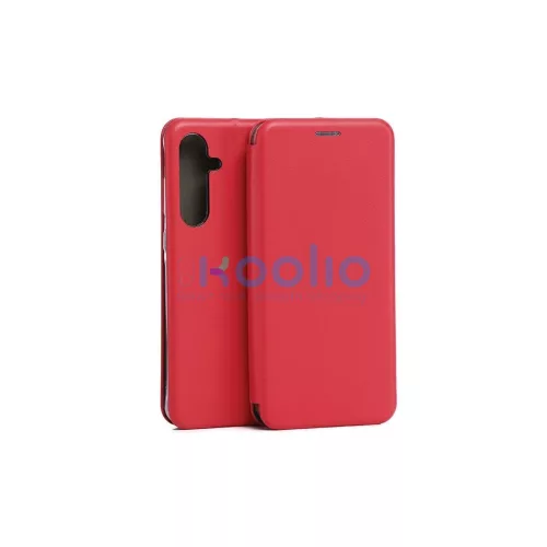 Beline Case Book Magnetic Samsung A55A556 készülékhez tok piros