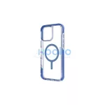 UNIQ Combat iPhone 16 Plus 6.7" Magclick töltőtok iPhone 16 Plus készülékhez kék/gyöngyházkék