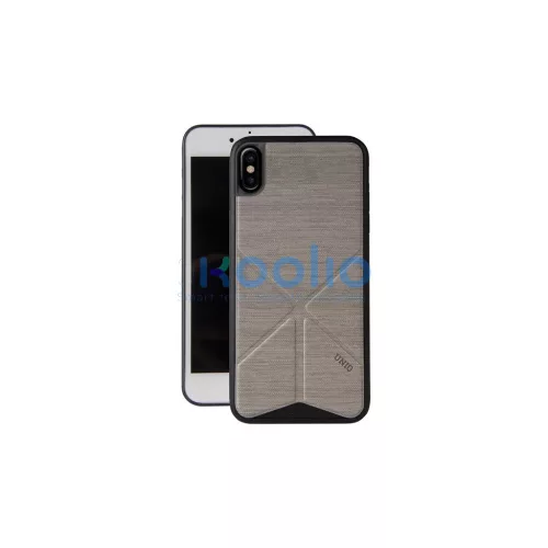 UNIQ Transforma Ligne tok iPhone X/Xs készülékhez hamvaszürke