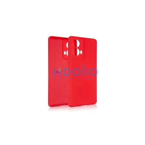 Beline Silicone Moto G85 5g készülékhez tok piros