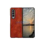 Beline Etui bőr tok Samsung Z Fold3 készülékhez barna