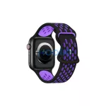 Beline Apple Watch készülékhez New SportSilicone szíj 42/44/45/49mm fekete/lila Box