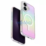UNIQ Iridescia tok iPhone 16 készülékhez – Magclick Charging holographic