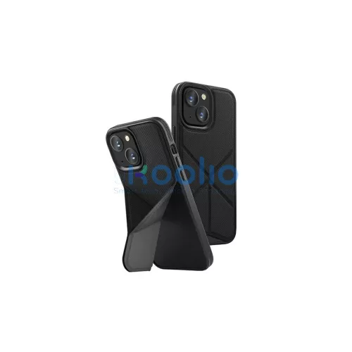 UNIQ Transforma tok iPhone 14 Plus 6,7" készülékhez Magclick Charging ebenfekete
