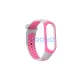 Beline Mi Band 3/4 design szíj Mi Band 3/4 készülékhez rózsaszín-szürke