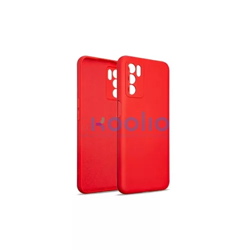 Beline szilikon tok Oppo A16/A16s/A16K készülékhez piros