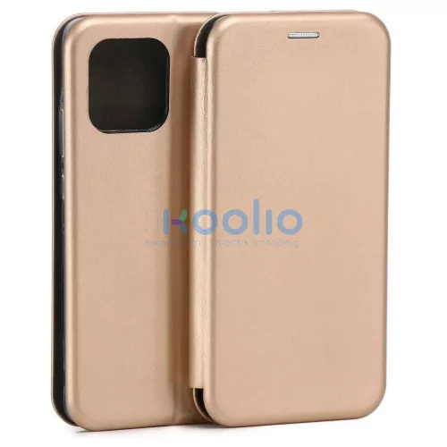 Beline Book Magnetic tok Moto G86 Power 5G készülékhez arany