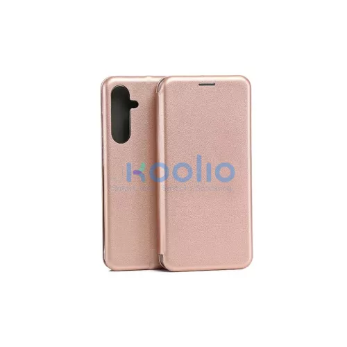 Beline Case Book Magnetic Samsung A55A556 készülékhez rózsaarany