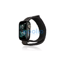 Beline Apple Watch Nylon szíj 38/40/41mm fekete
