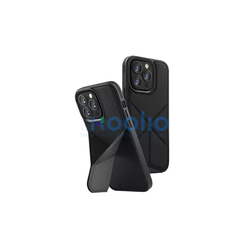 UNIQ Transforma tok iPhone 14 Pro Max készülékhez 6,7″ Magclick Charging – ebony fekete