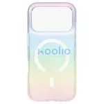 UNIQ Iridescia tok iPhone 17 Pro készülékhez – Magclick Charging holo quartz