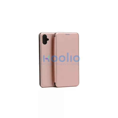 Beline Case Book Magnetic Samsung A05 készülékhez rózsaarany