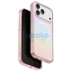 UNIQ Iridescia tok iPhone 17 Pro Max készülékhez Magclick Charging pink prism rózsaszín