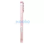 UNIQ Iridescia tok iPhone 17 Pro Max készülékhez Magclick Charging pink prism rózsaszín