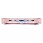 UNIQ Iridescia tok iPhone 17 Pro Max készülékhez Magclick Charging pink prism rózsaszín