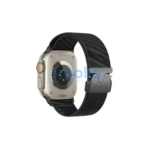 Beline Apple Watch készülékhez Oblique szíj 38/40/41mm fekete