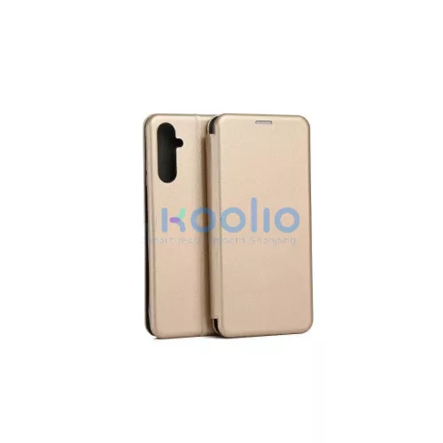 Beline Case Book Magnetic tok Samsung Galaxy A05s/A057 készülékhez arany