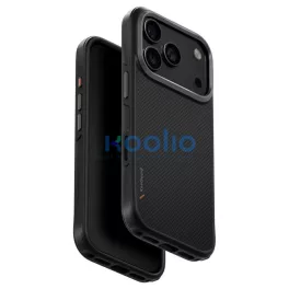   UNIQ Keva Case iPhone 17 Pro készülékhez Magclick Charging fekete