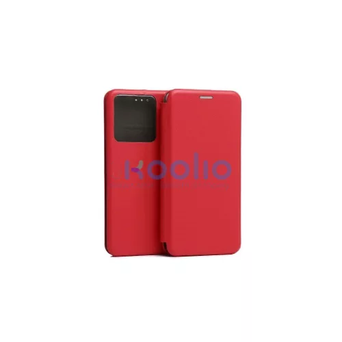 Beline Case Book Magnetic tok Xiaomi RedmiNote 13 5G készülékhez piros