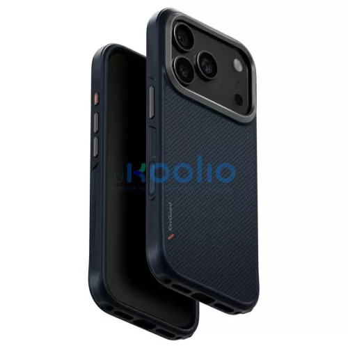 UNIQ Keva tok iPhone 17 Pro készülékhez Magclick Charging kék