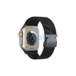   Beline Apple Watch készülékhez Oblique Strap 42/44/45/49mm fekete