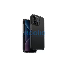   UNIQ tok Combat iPhone 15 Pro 6.1" készülékhez, szénfekete