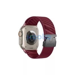   Beline Apple Watch készülékhez Oblique szíj 42/44/45/49mm piros