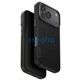   UNIQ Keva EDGE tok iPhone 17 Pro készülékhez – Magclick Charging fekete