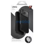 UNIQ Keva EDGE tok iPhone 17 Pro készülékhez – Magclick Charging fekete