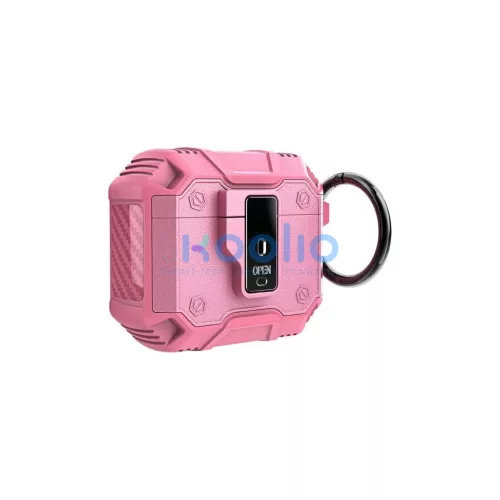 Beline AirPods Click Cover AirPods 4 készülékhez rózsaszín