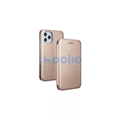 Beline Book Magnetic iPhone 12 mini készülékhez tok rózsaarany
