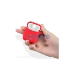 USAMS AirPods készülékhez szilikon védőtok BH423AP04 (US-BH423) piros