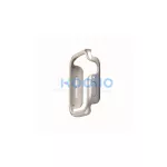 UNIQ Valencia Case Apple Watch Series 4/5/6/SE/SE3 készülékhez 40mm titán ezüst