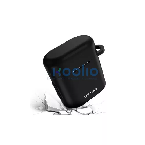 USAMS védőtok FreeBuds 2 Pro készülékhez szilikon fekete BH501FBUS01 (US-BH501)