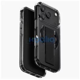   UNIQ Heldro Air tok iPhone 17 Pro készülékhez Magclick Charging fekete
