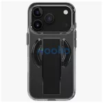 UNIQ Heldro Air tok iPhone 17 Pro készülékhez Magclick Charging fekete