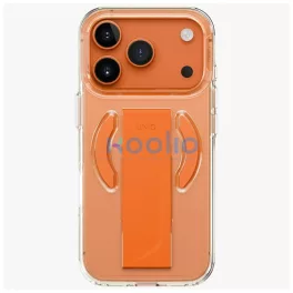   UNIQ Heldro Air tok iPhone 17 Pro készülékhez Magclick Charging narancs