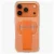 UNIQ Heldro Air tok iPhone 17 Pro készülékhez Magclick Charging narancs