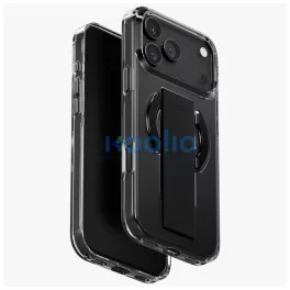   UNIQ Heldro Air tok iPhone 17 Pro Max készülékhez Magclick Charging fekete