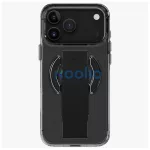 UNIQ Heldro Air tok iPhone 17 Pro Max készülékhez Magclick Charging fekete